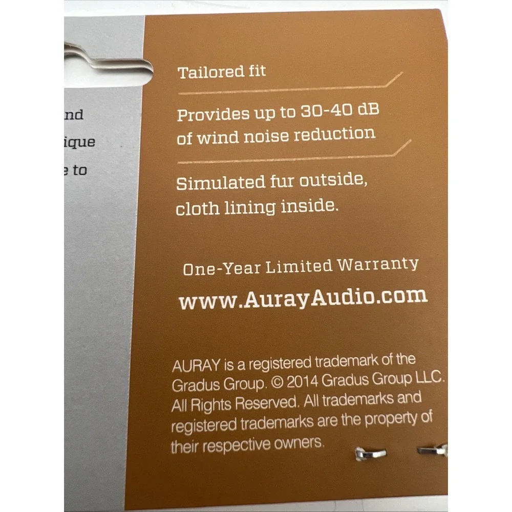 Auray WSW-CMS‎ Senal SMS-45 & Polsen VM-150 Video Shotgun Mic Windbuster